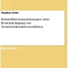 GRIN Verlag Geld & Finanzen-Rohstoffinvestmentstrategien unter Berücksichtigung von Terminstrukturkurveneffekten