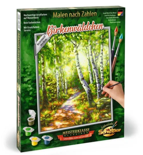 Schipper Malen nach Zahlen - Birkenwäldchen*Noris Spiele GmbH New