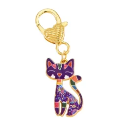 St. Benno Verlag GmbH Schmuck & Accessoires*Schlüsselanhänger 'Das Glück hat Schnurrhaare' für Katzenfreunde