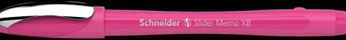 Schneider Schreibgeräte Kugelschreiber*Schneider Kugelschreiber Slider Memo XB power pink