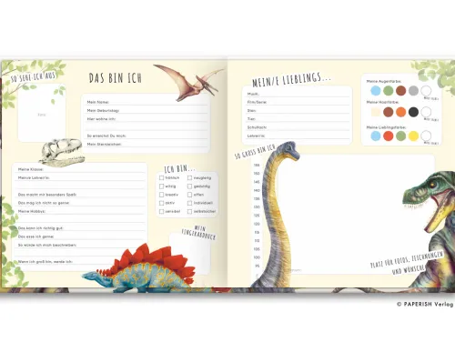 Schulfreunde - DINOSAURIER*PAPERISH Verlag Best