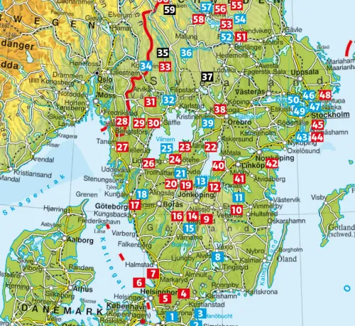 Schweden Süd*Bergverlag Rother Clearance