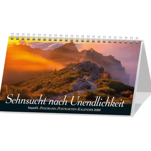 Kawohl Postkartenkalender-Sehnsucht nach Unendlichkeit 2026