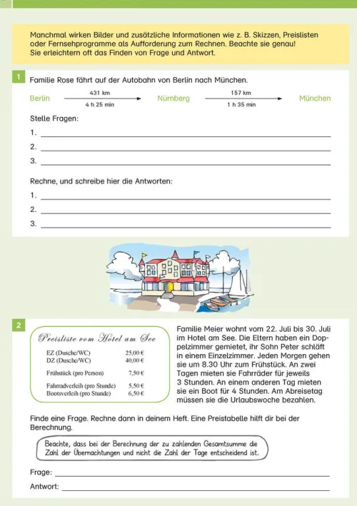 Sicher ins Gymnasium Textaufgaben/Sachaufgaben 4. Klasse*Klett Lerntraining Sale
