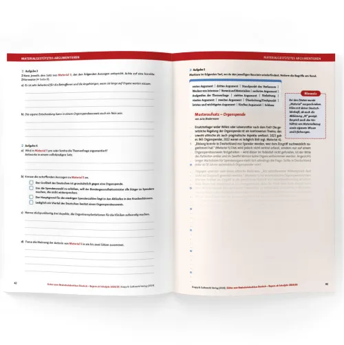 Krapp&Gutknecht Verlag Mittlere Reife·Deutsch*Sicher zum Realschulabschluss Deutsch Bayern - Trainingsbuch inkl. Lösungen und Onlinekurs