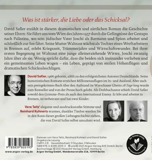 Argon Verlag GmbH Romane·Biografische Romane*Solange wir leben