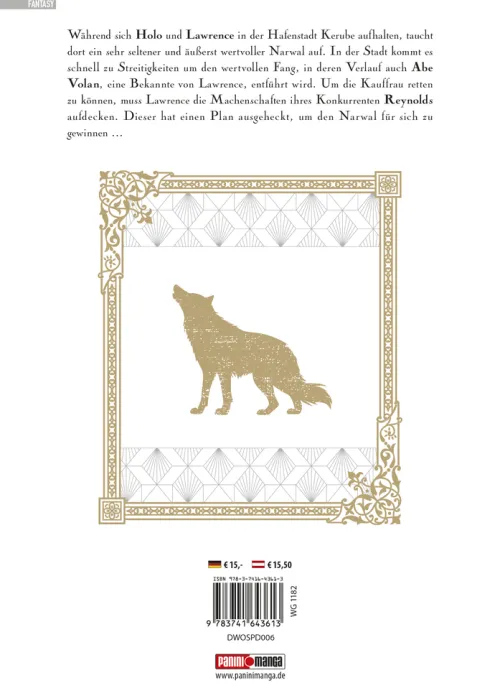 Panini Verlags GmbH Love & Romance-Spice & Wolf Deluxe 06