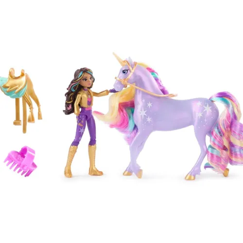 Spin Master Puppen & Stofftiere*- Unicorn Academy - Sophia und Einhorn Wildstar Set