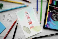 STABILO Buntstifte*Buntstift Aquarell-Buntstift aquacolor - ARTY, 36er Metalletui