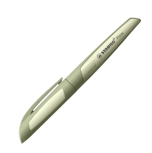 STABILO Füller & Tinte-Füller Flow MONOCHROME, khaki, inkl. Patrone