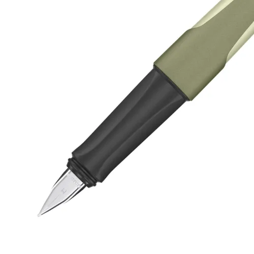STABILO Füller & Tinte-Füller Flow MONOCHROME, khaki, inkl. Patrone