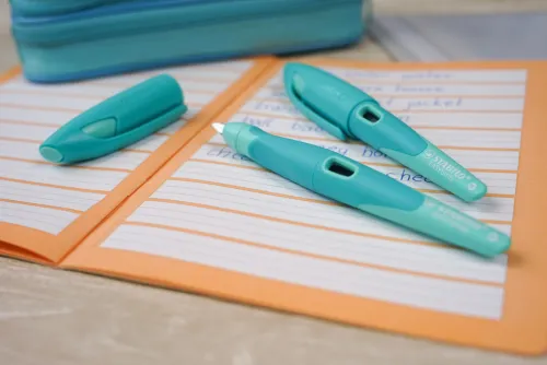 Stabilo Füller & Tinte*Füller pastel Feder A aqua grün/mint für Rechtshänder
