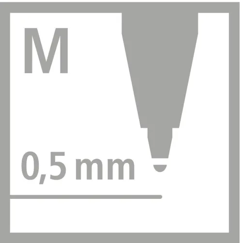 Kugelschreiber Druck-Kugelschreiber pointball, 4er Set - blau, schwarz, rot, grün*STABILO New
