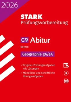 STARK Geographie gA/eA - Abitur 2026 Bayern - Prüfungsvorbereitung*Stark Verlag GmbH Hot