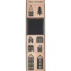 Rico Design GmbH & Co.KG Stempel & -Kissen*Stempelset Häuser FSC 100% 9 Stk