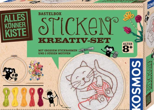 Franckh-Kosmos Basteln & Kreatives*Sticken Kreativ-Set