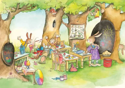 Don Bosco Medien GmbH Lesen & Geschichten*Stups, der kleine Osterhase. Kamishibai Bildkartenset