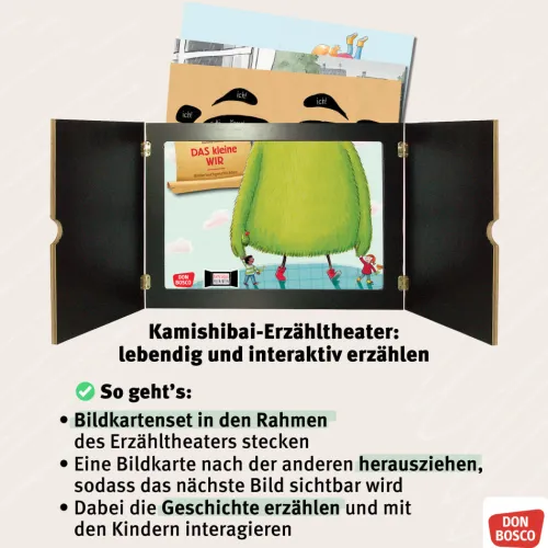 Don Bosco Medien GmbH Lesen & Geschichten*Stups, der kleine Osterhase. Kamishibai Bildkartenset