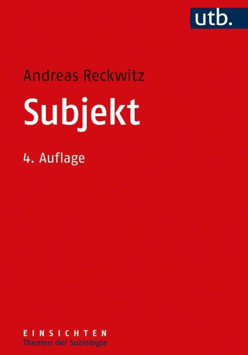 UTB GmbH Soziologie*Subjekt