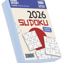 Neumann Verlage GmbH & Co Abreiß-Kalender*Sudoku 2026 - Tagesabreißkalender -11,8x15,9 - Rätselkalender - Knobelkalender