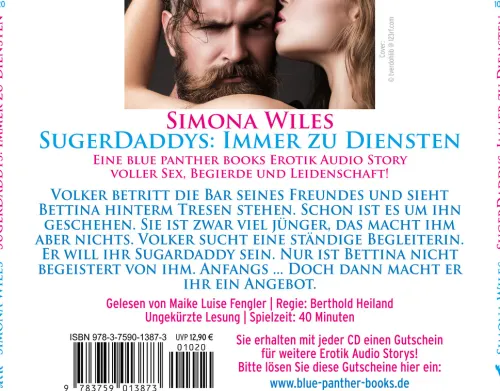 SugerDaddys: Immer zu Diensten | Erotik Audio Story | Erotisches Hörbuch Audio-CD*blue panther books Online