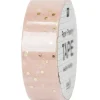 RICO-Design tap Klebstoff & Klebebänder-Tape, Punkte, Puder/Gold, Hochzeit