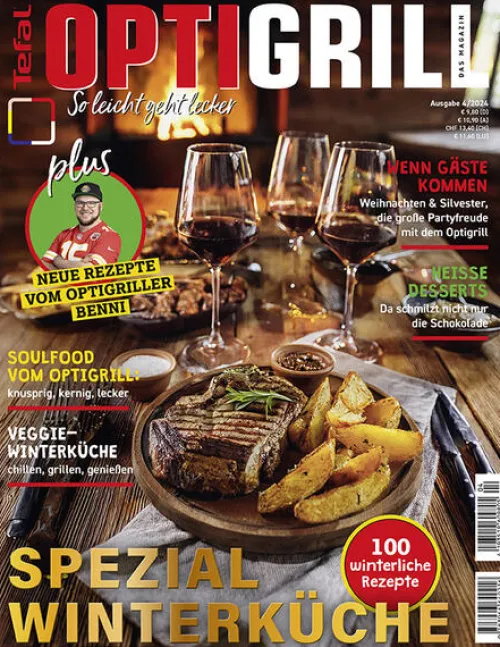 Tefal OptiGrill Magazin - Spezial Winterküche Weihnachten*Heel Verlag GmbH Clearance