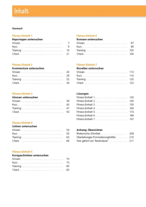 Texte analysieren und verfassen - Klasse 8-10 - Deutsch*Klett Lerntraining Best