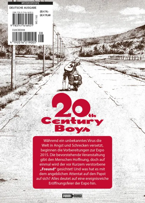Panini Verlags GmbH Krimi & Thriller|Horror-20th Century Boys: Ultimative Edition
