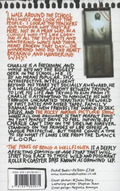 The Perks of Being a Wallflower*Simon + Schuster UK New