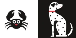 White Star Verlag 0-3 Jahre*Tiere schwarz-weiß-rot (Baby Montessori)