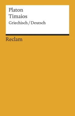 Reclam Philipp Jun. Philosophie-Timaios