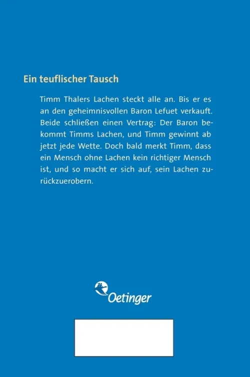 Oetinger Kinder- & Jugendbücher*Timm Thaler oder Das verkaufte Lachen