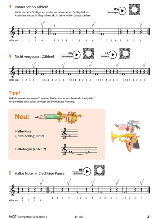 Hage Musikverlag Biografien & Erinnerungen|Musikwissenschaft-Trompeten Fuchs Band 1