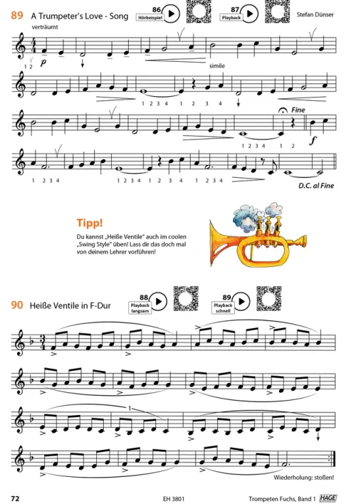 Hage Musikverlag Biografien & Erinnerungen|Musikwissenschaft-Trompeten Fuchs Band 1
