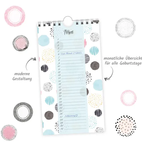 Trötsch Geburtstagskalender Glamour*Trötsch Verlag GmbH Online