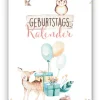 Trötsch Verlag GmbH Wandkalender|Immerwährender Kalender*Trötsch Geburtstagskalender Waldfreunde