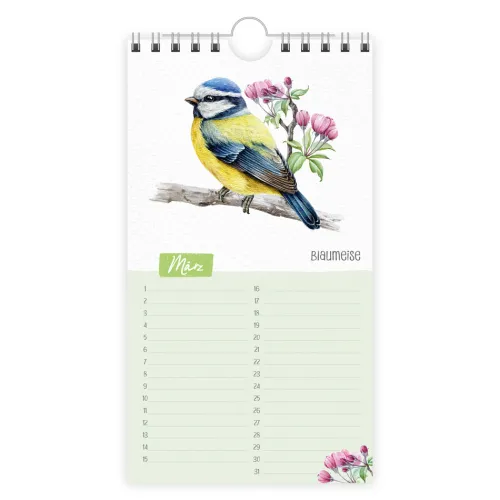 Trötsch Geburtstagskalender Unsere Vogelwelt*Trötsch Verlag GmbH Hot