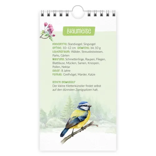 Trötsch Geburtstagskalender Unsere Vogelwelt*Trötsch Verlag GmbH Hot