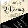 Ludwig Bähr Kalligraphie & Handlettering*URSUS Basispapiere / Zeichen & Künstlerbedarf Handlettering-Block/Tonkarton 200 und 210 g/m², DIN A4, 75 Blatt sortiert in 3 Farben