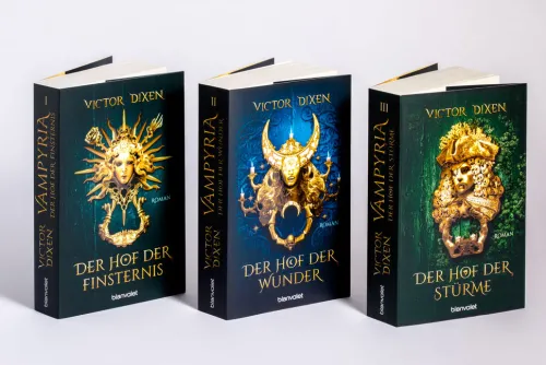 Blanvalet Taschenbuchverl Klassische Horrorgeschichten-Vampyria - Der Hof der Stürme