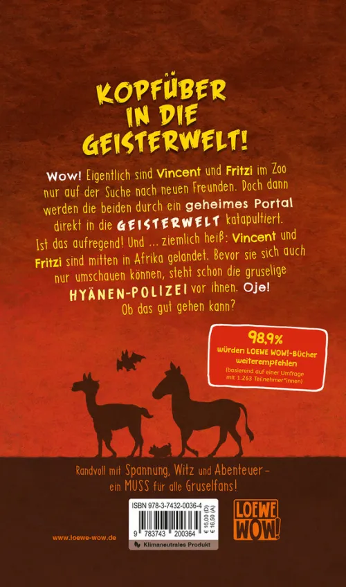 Loewe Verlag GmbH Graphic Novels-Vincent und das ängstliche Zebra (Band 3)