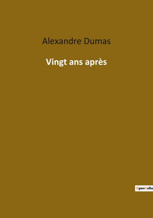 Vingt ans après*Culturea Sale