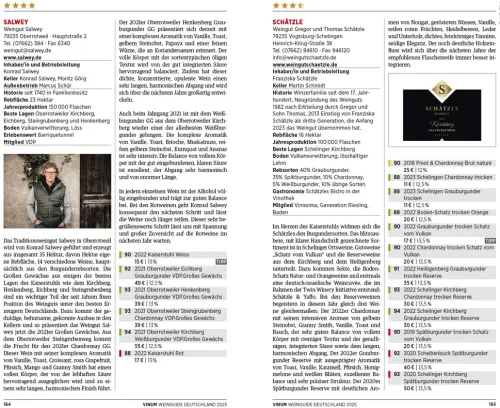VINUM Weinguide Deutschland 2025*Christian Verlag GmbH Clearance