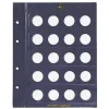 Leuchtturm GmbH Hobby & Lifestyle*VISTA Ergänzungsblätter Blanko für VISTA Classic Euroalbum für 2 (Euro) Münzen