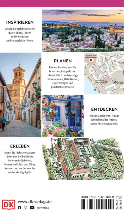 Dorling Kindersley Reise Wandern & Radfahren-Vis-à-Vis Reiseführer Sevilla & Andalusien