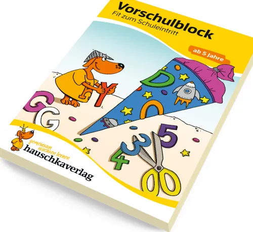 Vorschulblock - Fit zum Schuleintritt ab 5 Jahre*Hauschka Verlag GmbH Hot