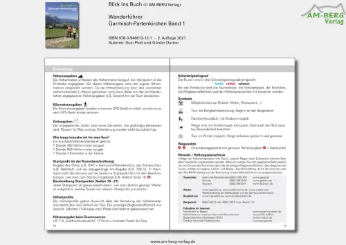 Wanderführer Garmisch-Partenkirchen Band 1*AM-Berg Verlag New