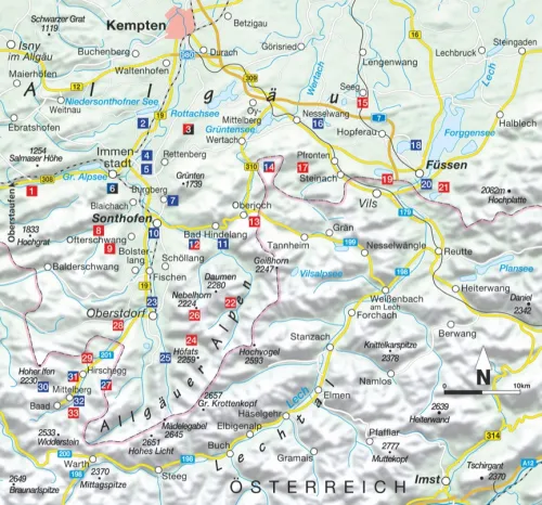 Wanderungen für Senioren Allgäu*J. Berg Verlag