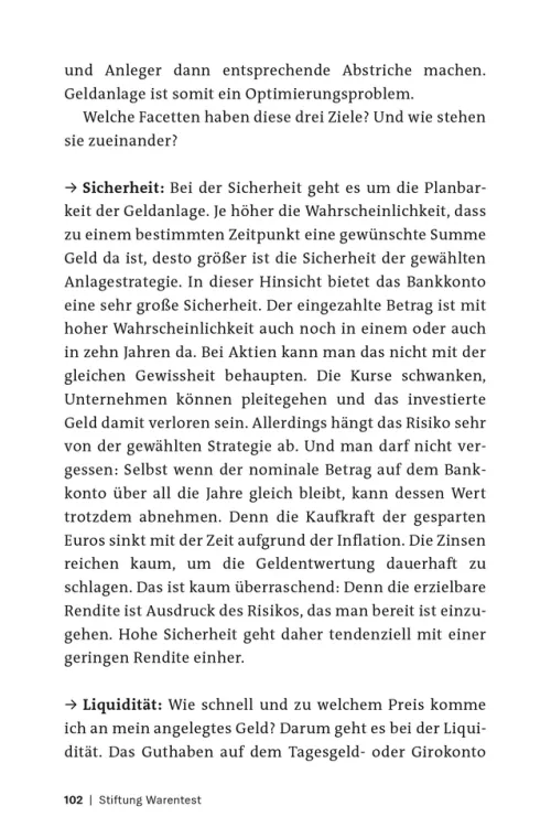 Was du schon immer über Geld wissen wolltest*Stiftung Warentest New